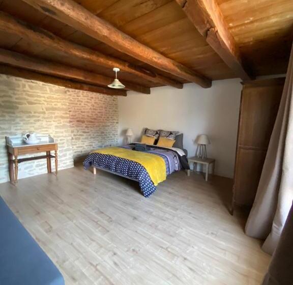 Bed and Breakfast Chez Odette Chambre Etable Et Glycine