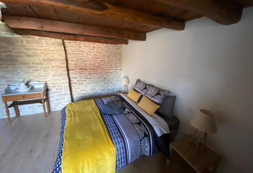 تختخواب و صبحانه Chez Odette Chambre Etable Et Glycine