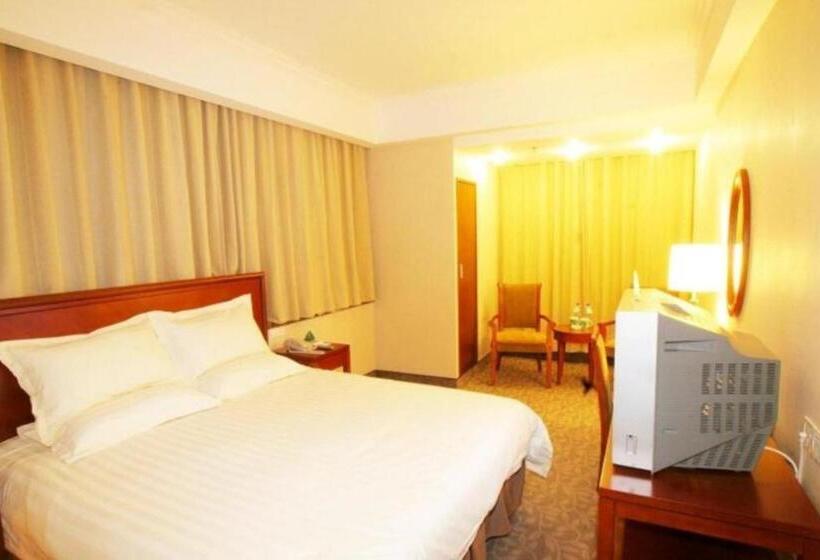 호텔 Greentree Inn Jiangsu Wuxi Binhu Taihu Pearl Development Mansion Business