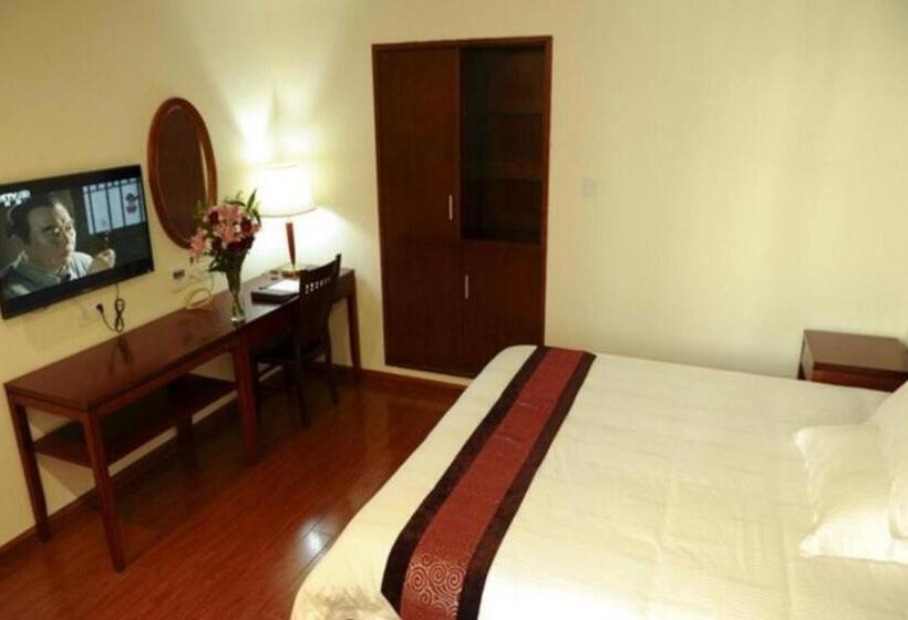 호텔 Greentree Inn Jiangsu Wuxi Binhu Taihu Pearl Development Mansion Business