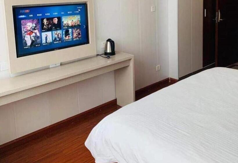 호텔 Greentree Inn Jiangsu Wuxi Binhu Taihu Pearl Development Mansion Business