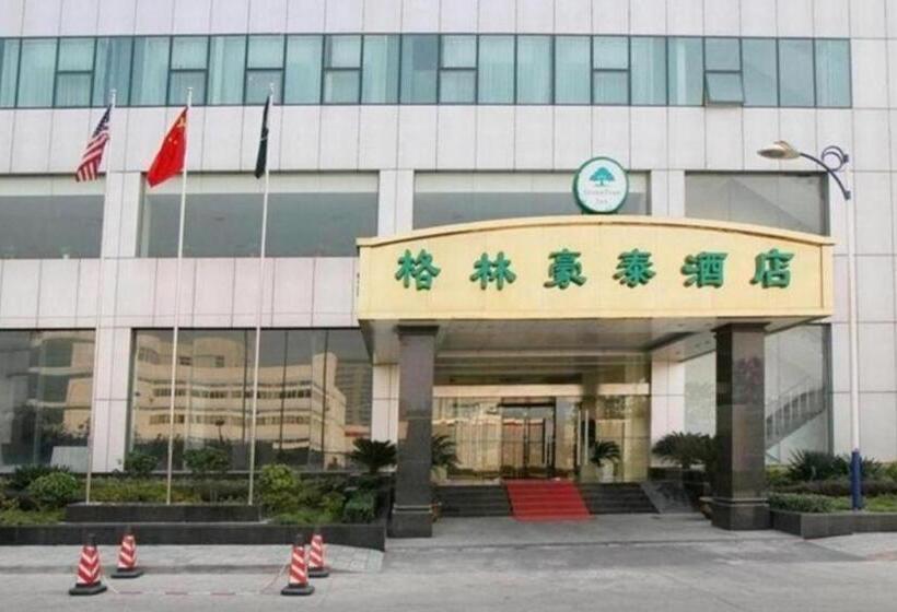 호텔 Greentree Inn Jiangsu Wuxi Binhu Taihu Pearl Development Mansion Business