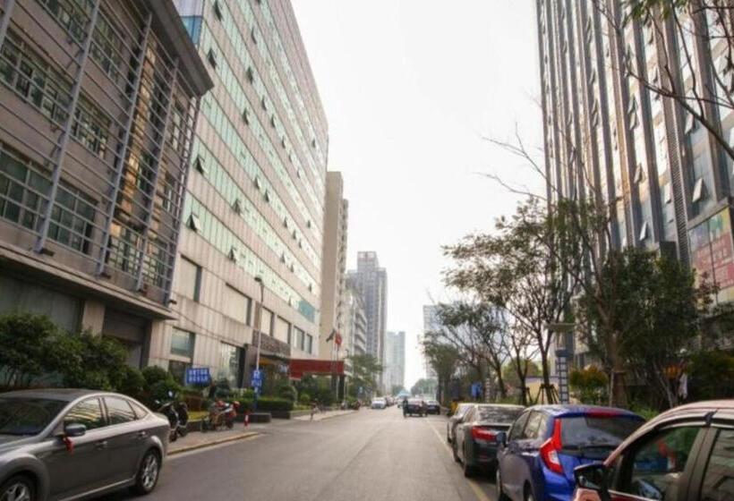 호텔 Greentree Inn Jiangsu Wuxi Binhu Taihu Pearl Development Mansion Business