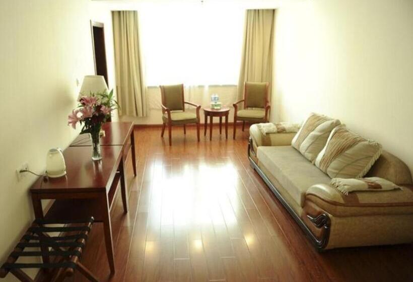 호텔 Greentree Inn Jiangsu Wuxi Binhu Taihu Pearl Development Mansion Business