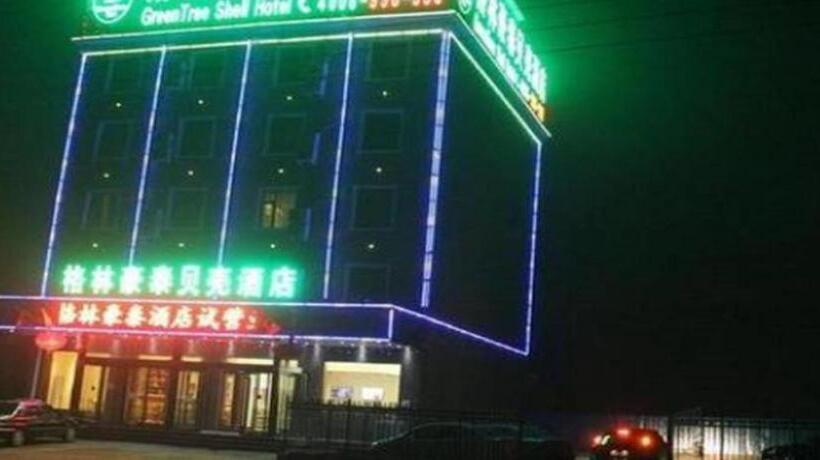 Отель Greentree Inn Lvliang Wenshui Zetian Street Shell