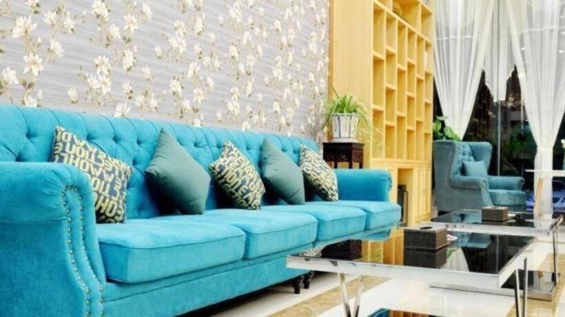 בית מלון כפרי Greentree Inn Yancheng Yandu District Hongxing Macalline Century Avenue