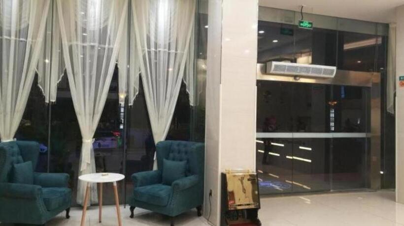 בית מלון כפרי Greentree Inn Yancheng Yandu District Hongxing Macalline Century Avenue