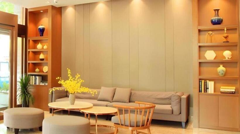 호텔 Home Inn Plus Shanghai Middle Ring Jinshajiang Road Fengzhuang Metro Station
