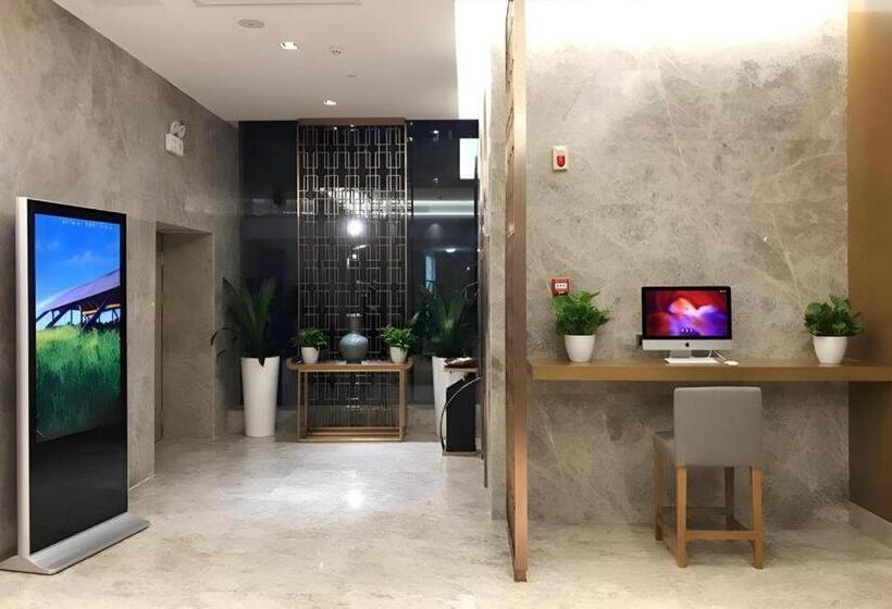 호텔 Home Inn Plus Shanghai Middle Ring Jinshajiang Road Fengzhuang Metro Station