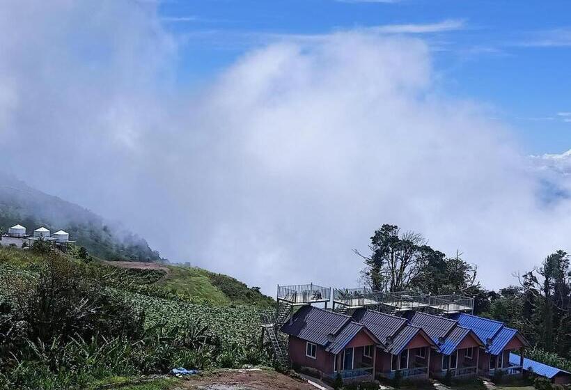 酒店 Baan Phak Plaithang At Phu Thap Buek