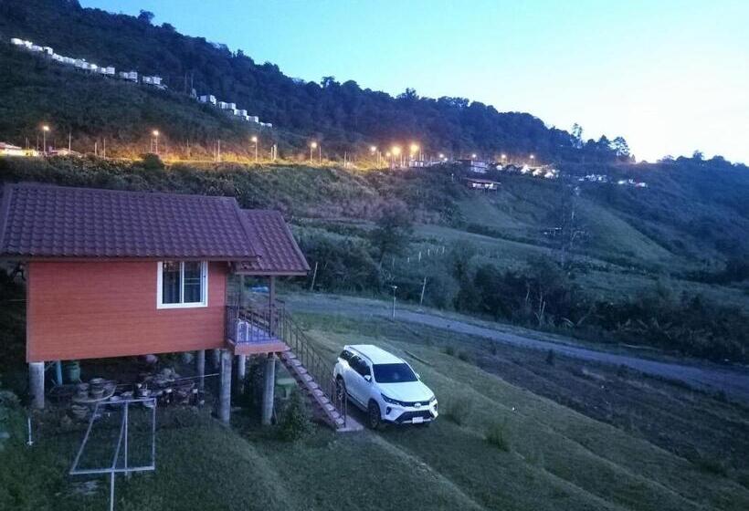 هتل Baan Phak Plaithang At Phu Thap Buek