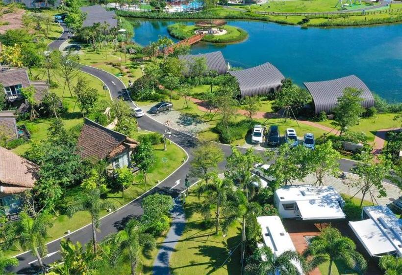 استراحتگاه 珠海横琴星乐度露营小镇