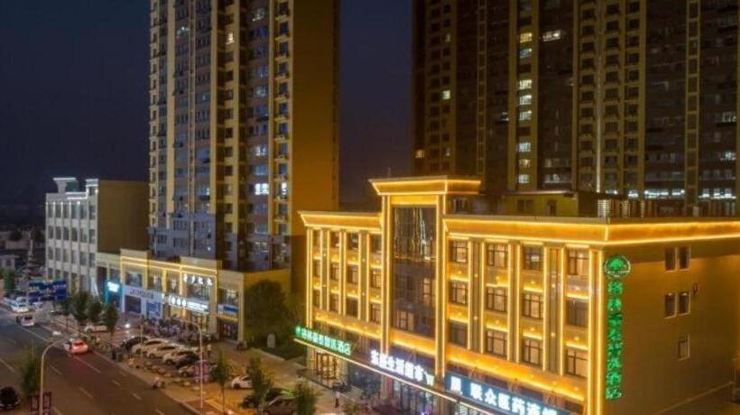 בית מלון כפרי Green Tree Inn Express Heze University Town