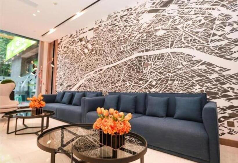 Echarm Hotel Hefei South Railway Station Qiupuhe Road Metro Station