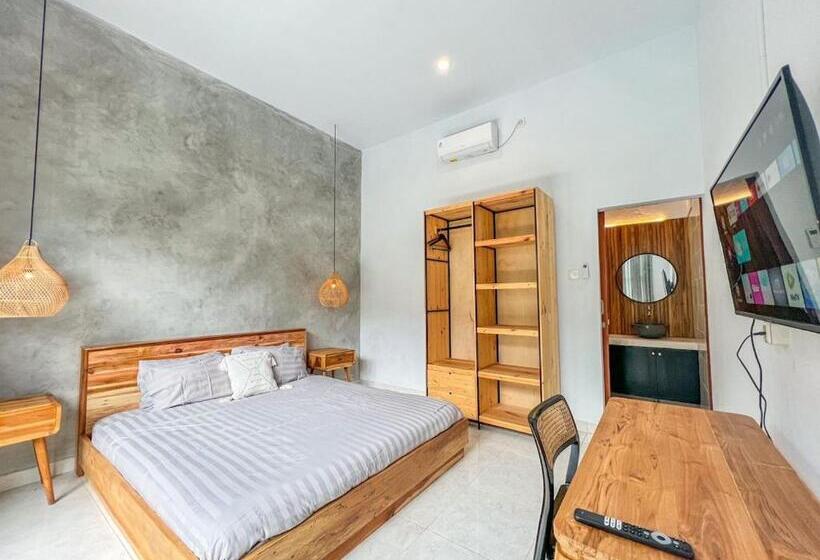 ペンション Island Boy Guesthouse E Prime Location In Canggu