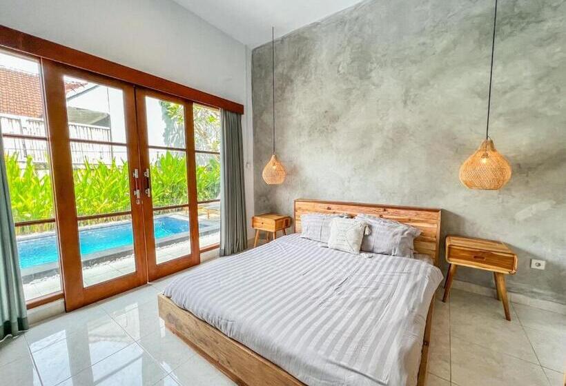 펜션 Island Boy Guesthouse N Prime Location In Canggu