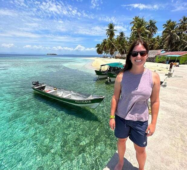 Isla Guarsidub San Blas Cabaña Sobre El Mar