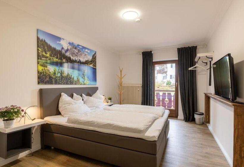 酒店 Gasthof Zur Post Saulgrub