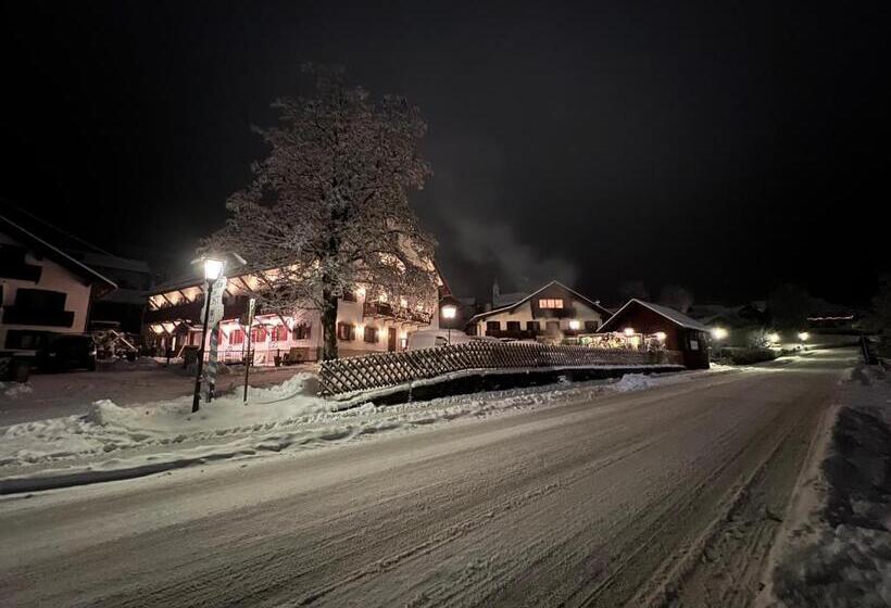 酒店 Gasthof Zur Post Saulgrub