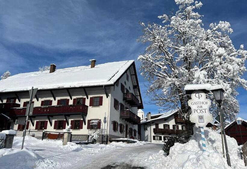 酒店 Gasthof Zur Post Saulgrub