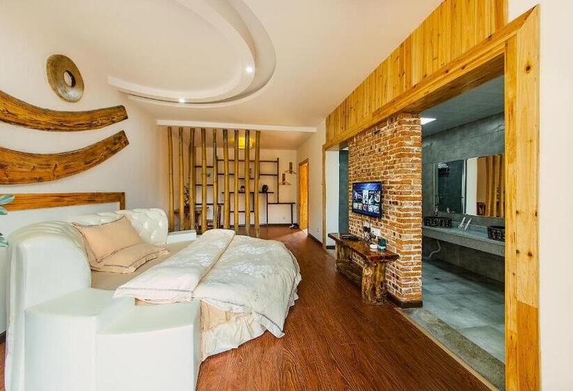 בית מלון כפרי Hongfu Villa   Zhangjiajie National Forest Park West Gate