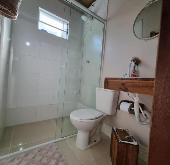 ユースホステル Pousada Rosa Shanti, Café Da Manhã Opcional, Apenas 4 Cabanas, Piscina, Estacionamento Privativo, ár