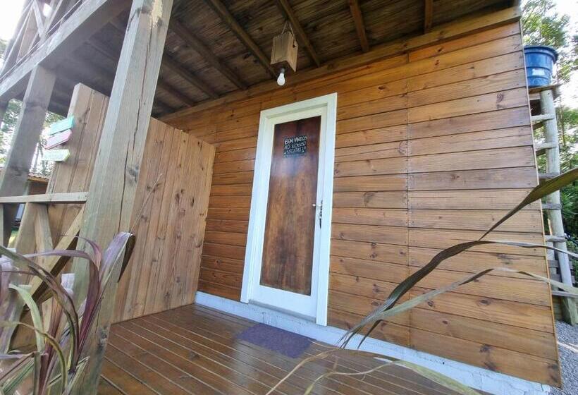 ユースホステル Pousada Rosa Shanti, Café Da Manhã Opcional, Apenas 4 Cabanas, Piscina, Estacionamento Privativo, ár