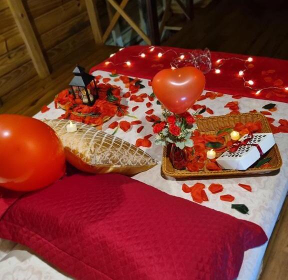 ユースホステル Pousada Rosa Shanti, Café Da Manhã Opcional, Apenas 4 Cabanas, Piscina, Estacionamento Privativo, ár