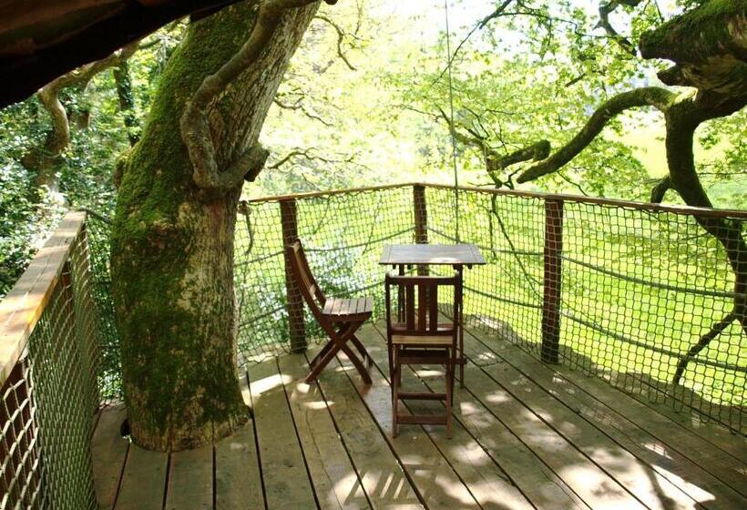 مبيت وإفطار Les Cabanes De Kermenguy