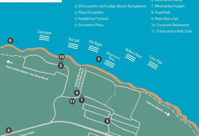 فندق El Encuentro Surf Lodge