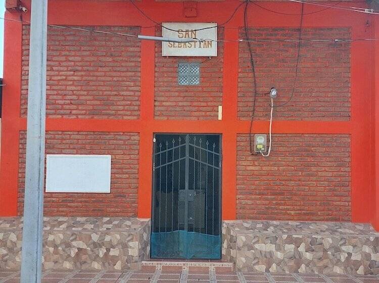 민박 Hostal Ruinas De San Sebastián