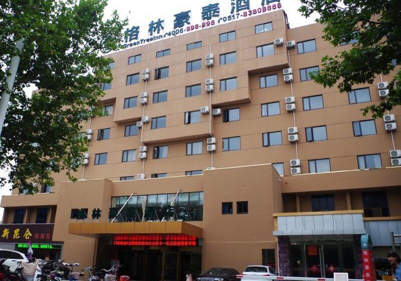 בית מלון כפרי Greentree Inn Huaian Bus Terminal Huaihai Northroad