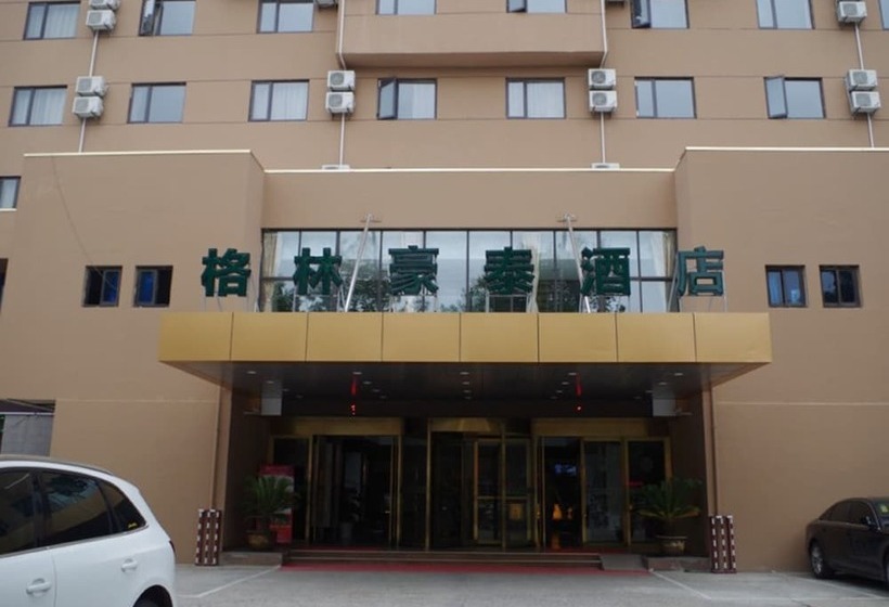 בית מלון כפרי Greentree Inn Huaian Bus Terminal Huaihai Northroad