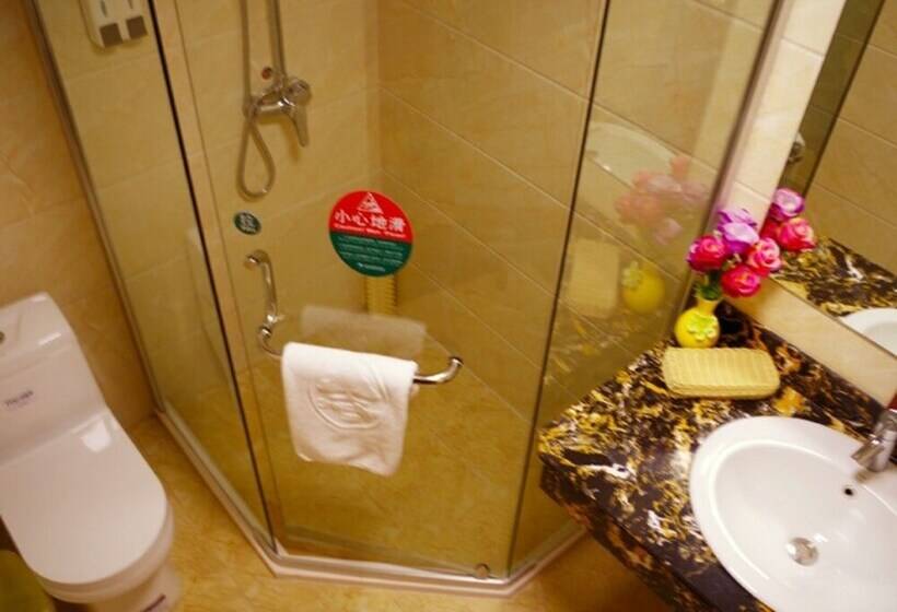 בית מלון כפרי Greentree Inn Huaian Bus Terminal Huaihai Northroad