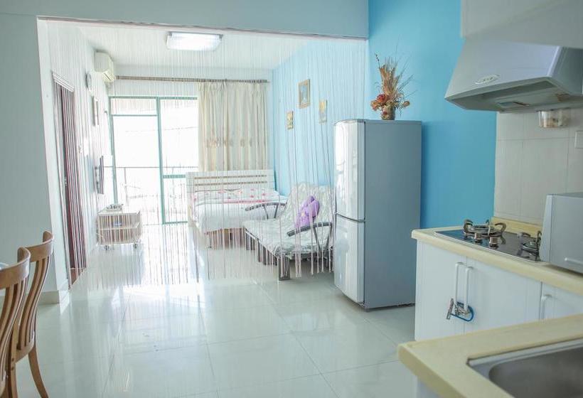 בית מלון כפרי Sanya Fang Jie Seaview Apartment
