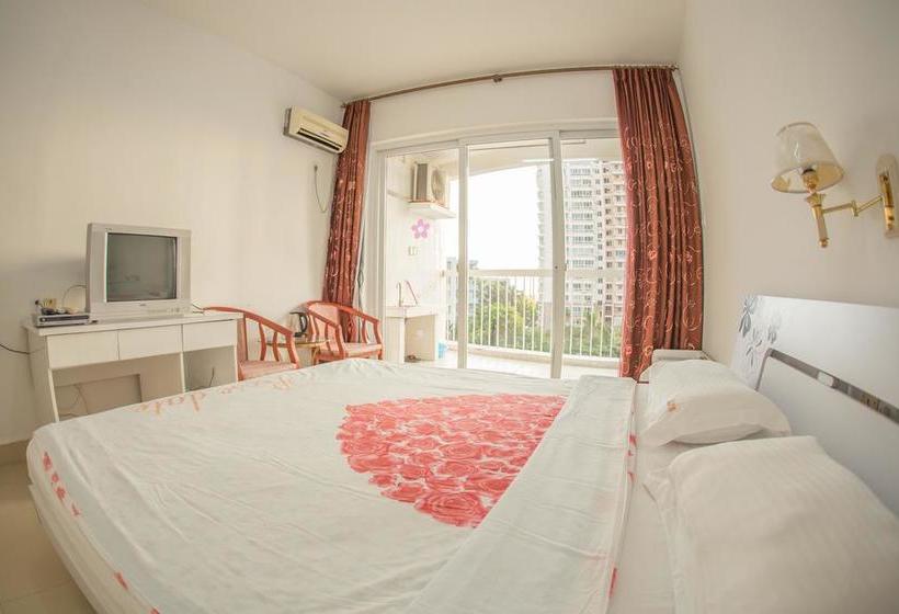 בית מלון כפרי Sanya Fang Jie Seaview Apartment