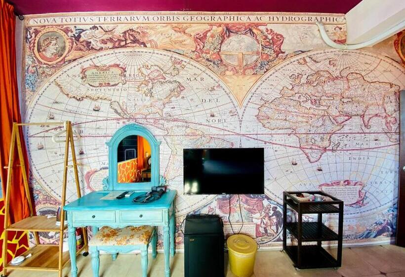 تختخواب و صبحانه 綠島寧靜海潛水 城堡館 Twinkleocean Diving Hostel