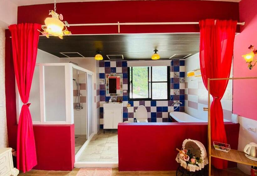 تختخواب و صبحانه 綠島寧靜海潛水 城堡館 Twinkleocean Diving Hostel