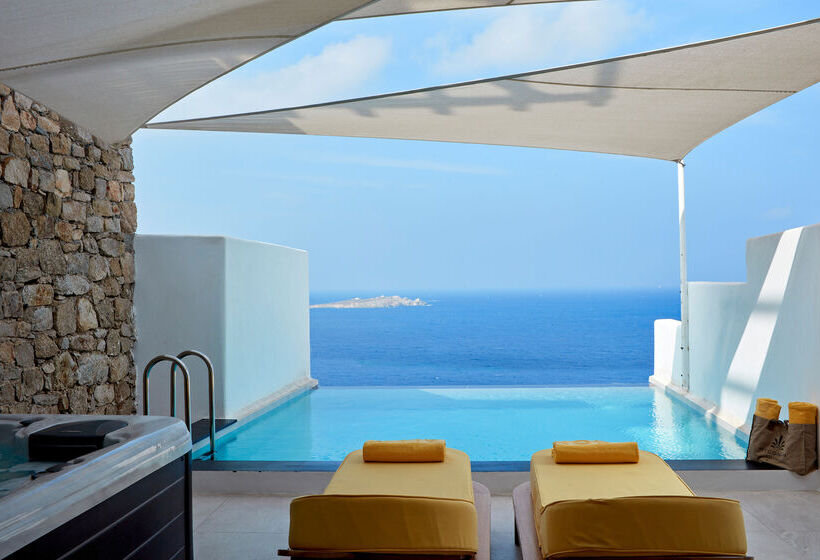 בית מלון כפרי Myconian Korali Relais & Chateaux