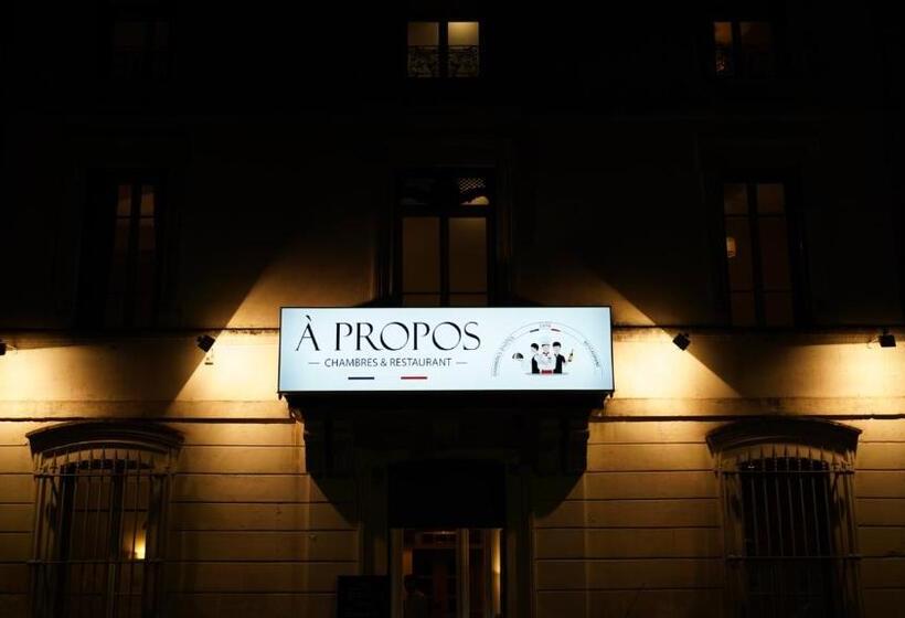 膳宿费 A Propos  Suites Et Chambres