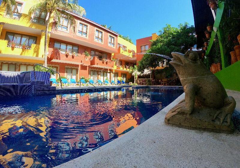 בית מלון כפרי Casa Lotería  Pueblito Sayulita  Colorful, Family And Relax Experience With Private Parking And Pool
