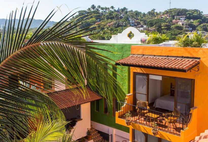 בית מלון כפרי Casa Lotería  Pueblito Sayulita  Colorful, Family And Relax Experience With Private Parking And Pool