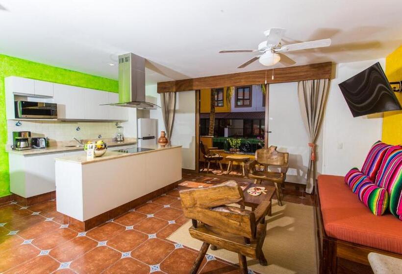 בית מלון כפרי Casa Lotería  Pueblito Sayulita  Colorful, Family And Relax Experience With Private Parking And Pool