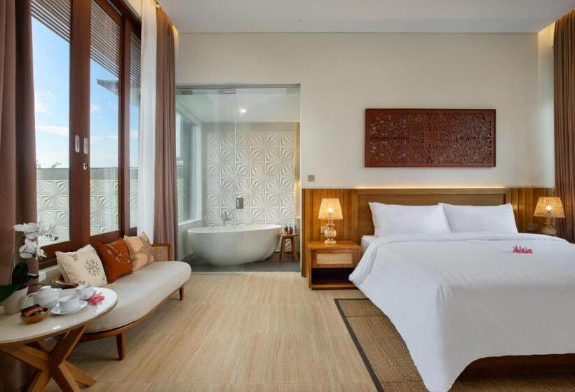 בית מלון כפרי Khastana Hadi Resort Ubud