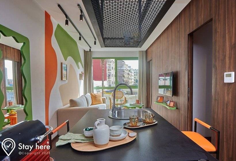 酒店 Stayhere Casablanca Cil Vibrant Residence