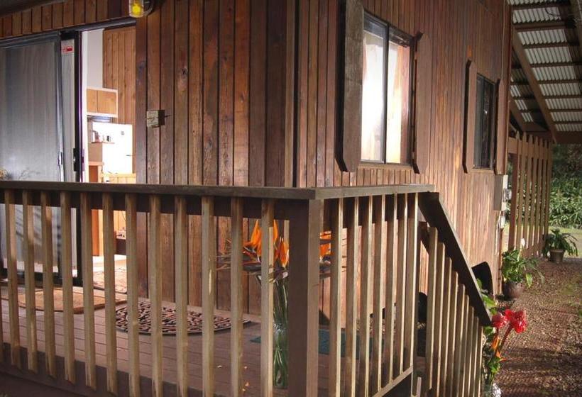 בית מלון כפרי Lava Lodge At Hale Kilauea