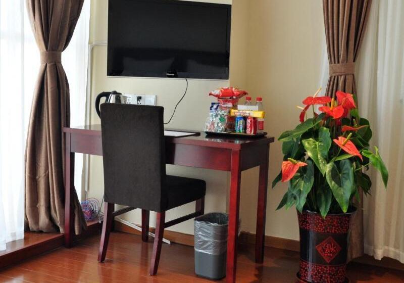 בית מלון כפרי Greentree Inn Shandong Zaozhuang Tengzhou Jiefang Road Business