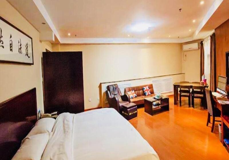 בית מלון כפרי Greentree Inn Shandong Zaozhuang Tengzhou Jiefang Road Business