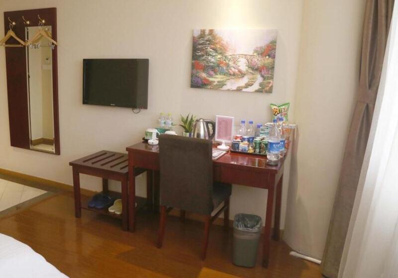 בית מלון כפרי Greentree Inn Shandong Zaozhuang Tengzhou Jiefang Road Business