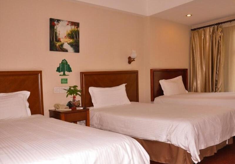 בית מלון כפרי Greentree Inn Shandong Zaozhuang Tengzhou Middle Fuqian Road Shell